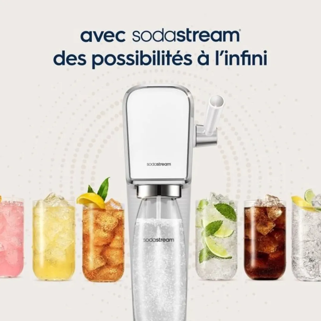 SodaStream Suikervrije Muntconcentraten 6x440ml - Groen/Wit