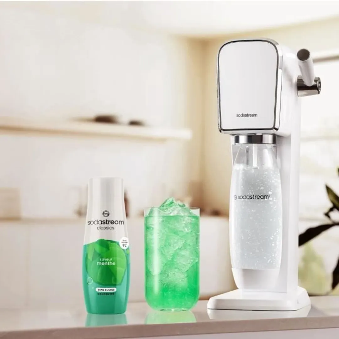 SodaStream Suikervrije Muntconcentraten 6x440ml - Groen/Wit
