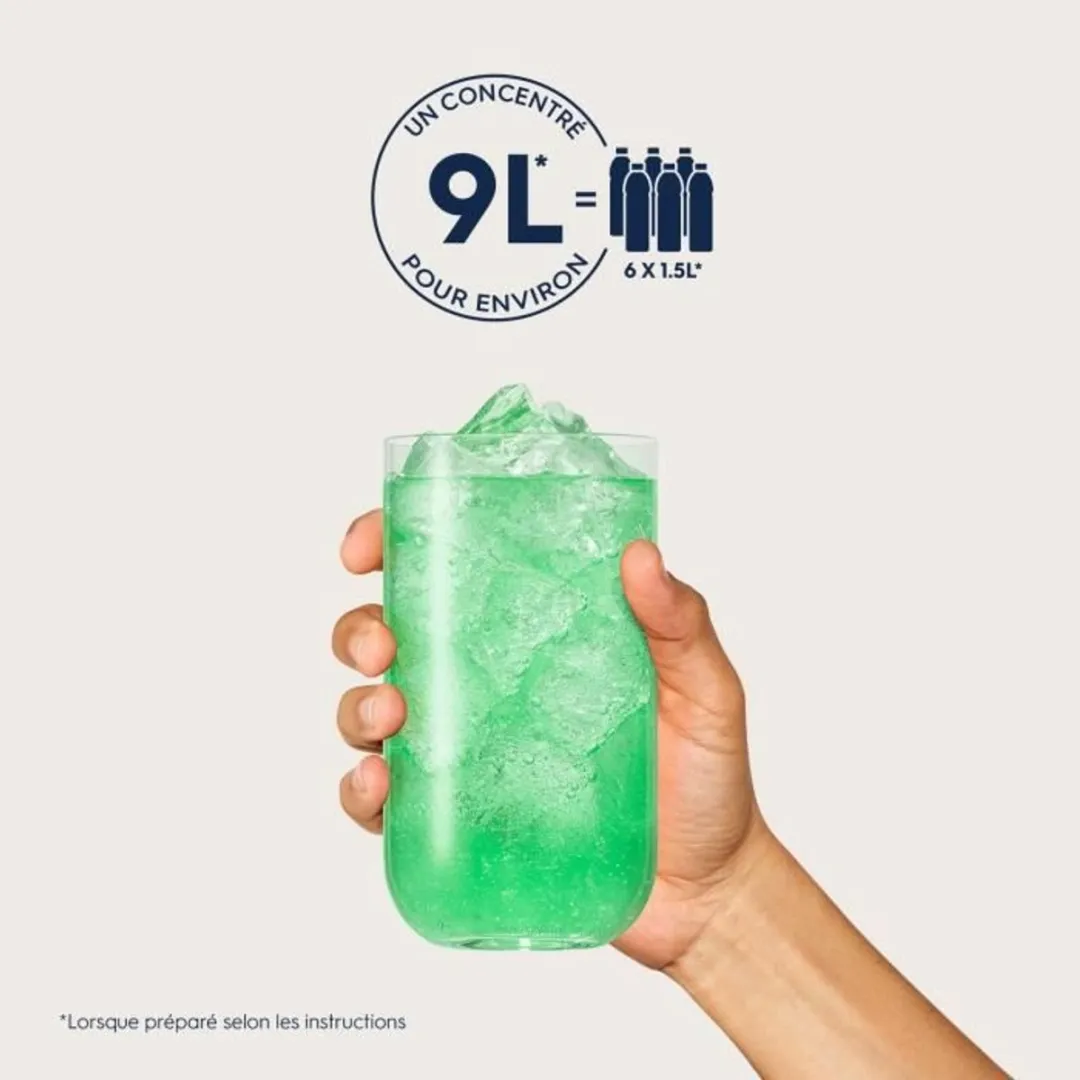 SodaStream Suikervrije Muntconcentraten 6x440ml - Groen/Wit