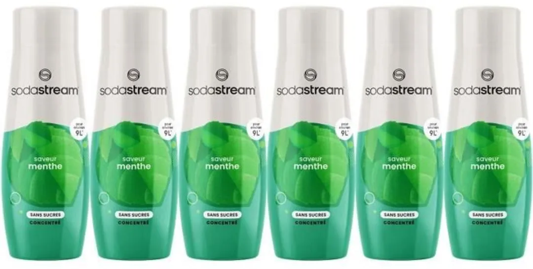 SodaStream Suikervrije Muntconcentraten 6x440ml