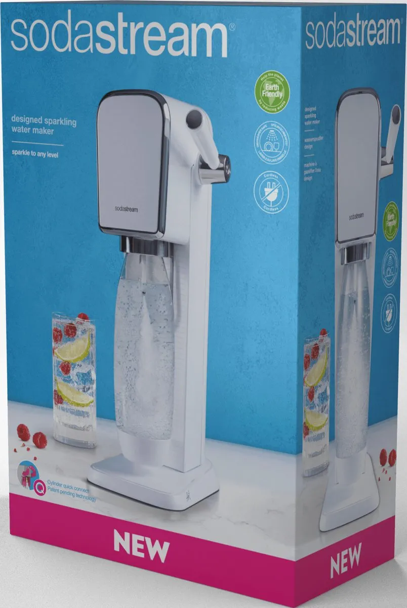 SodaStream ART - Wit - incl Quick Connect Koolzuurcilinder