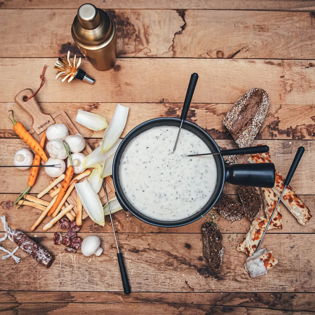 Boska Fonduepan 1,3L - Gasfornuis - Zwart