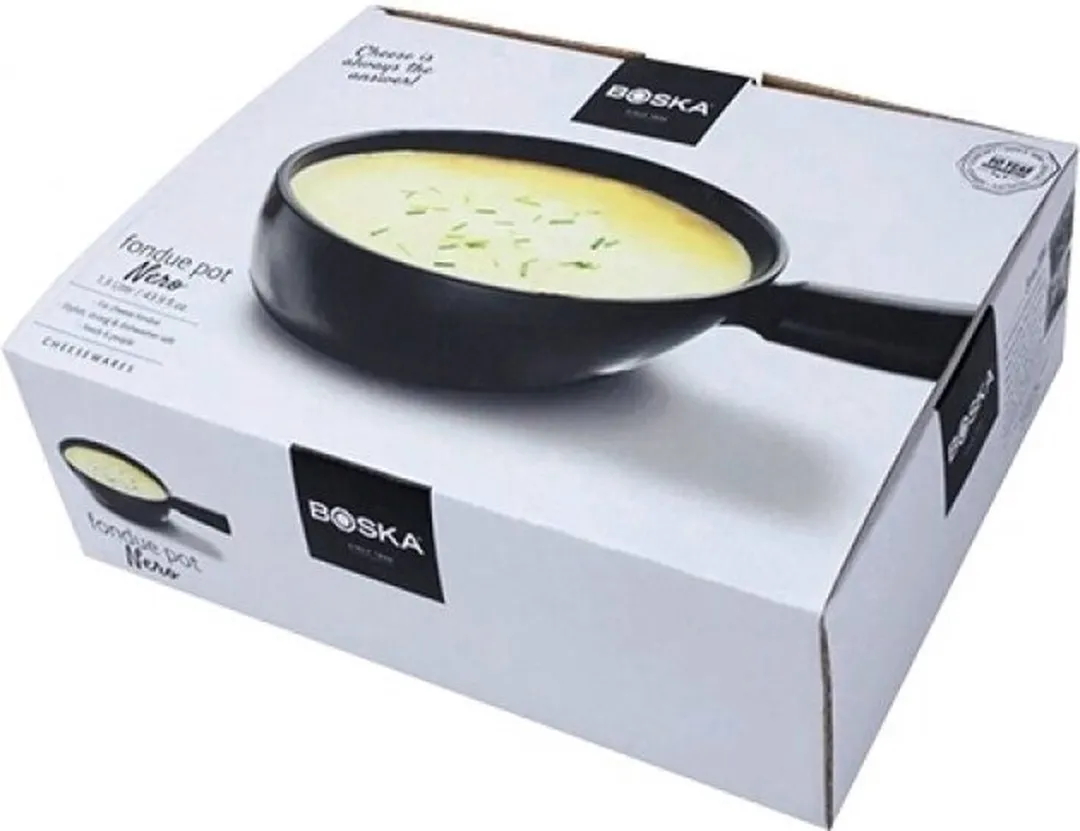 Boska Fonduepan 1,3L - Gasfornuis - Zwart