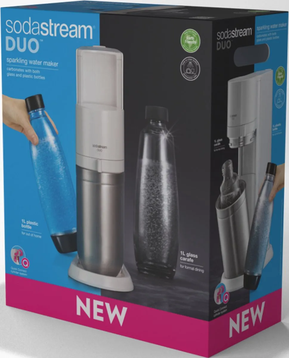SodaStream DUO Starterkit GAIA - Wit