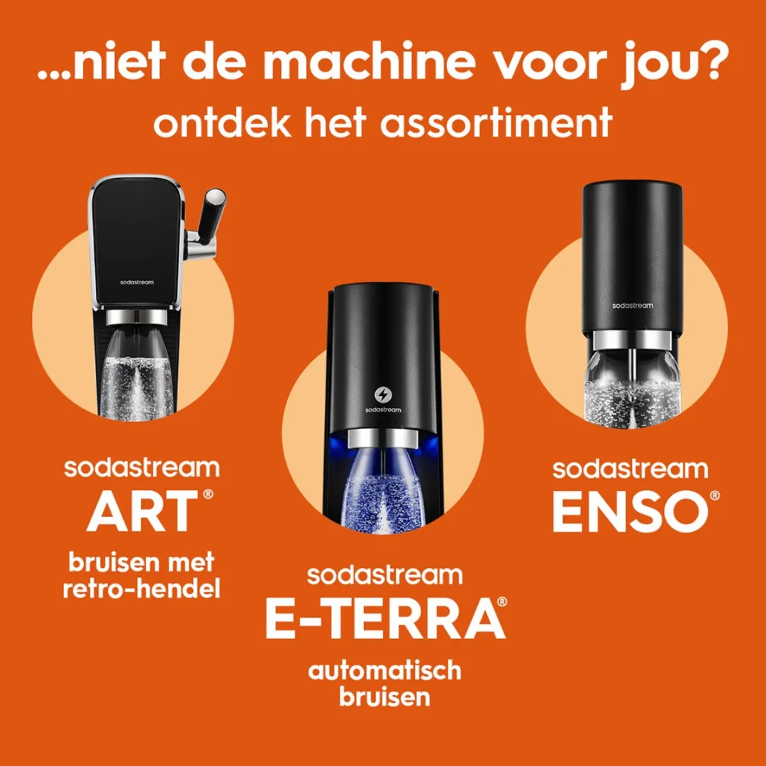 SodaStream DUO Starterkit - Zwart - afbeelding 6 van 6