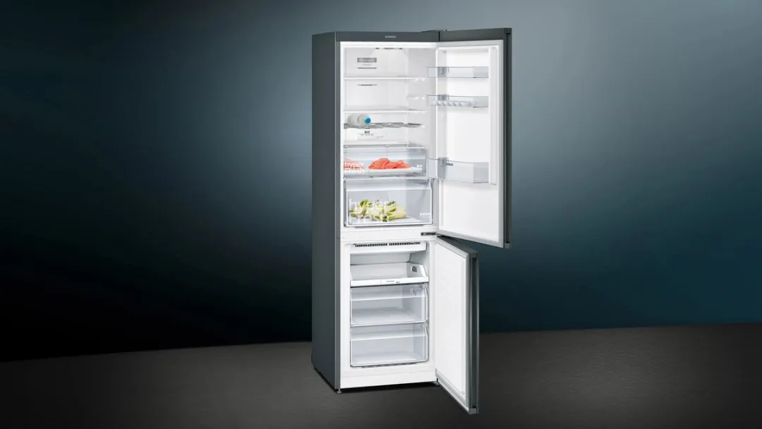 Siemens iQ300 KG36NXXEA Koel-Vriescombinatie - 326L - Zwart