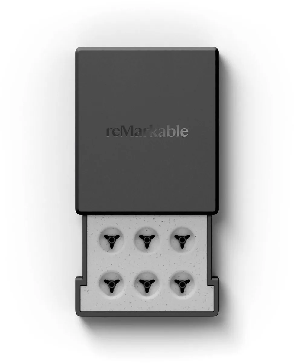 reMarkable Marker Tips voor Paper Pro - 6 Stuks Zwart