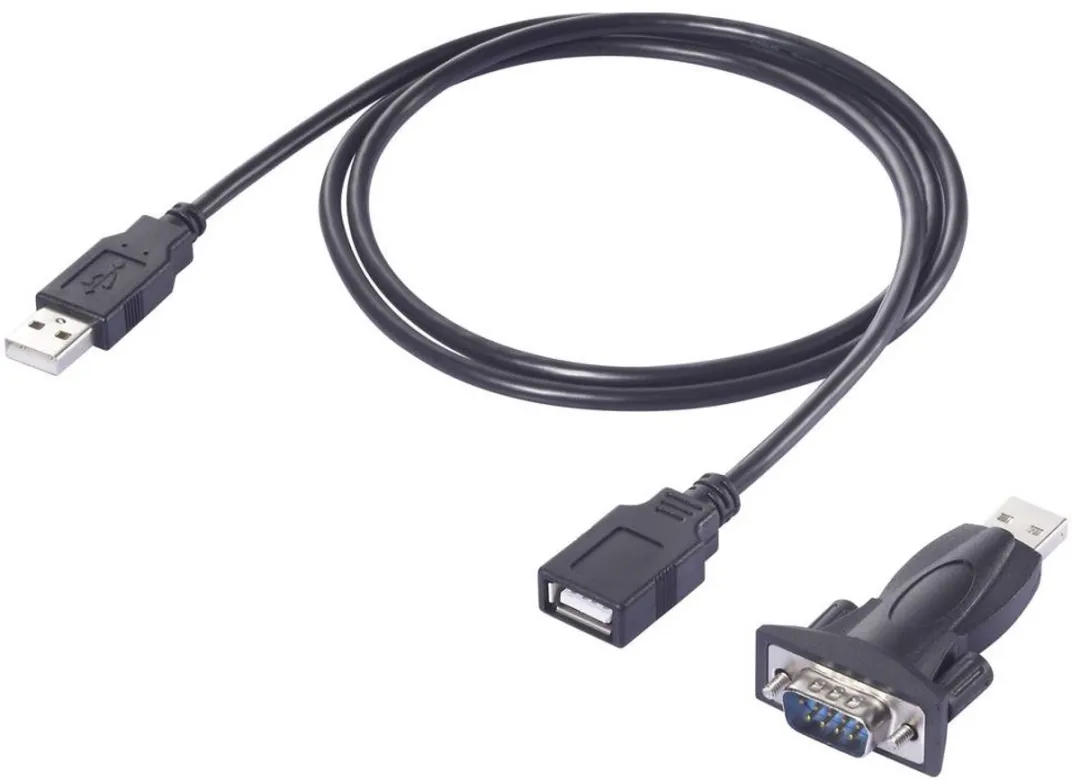 Renkforce USB naar RS232 Adapter RF-6801264 - 1m - Zwart