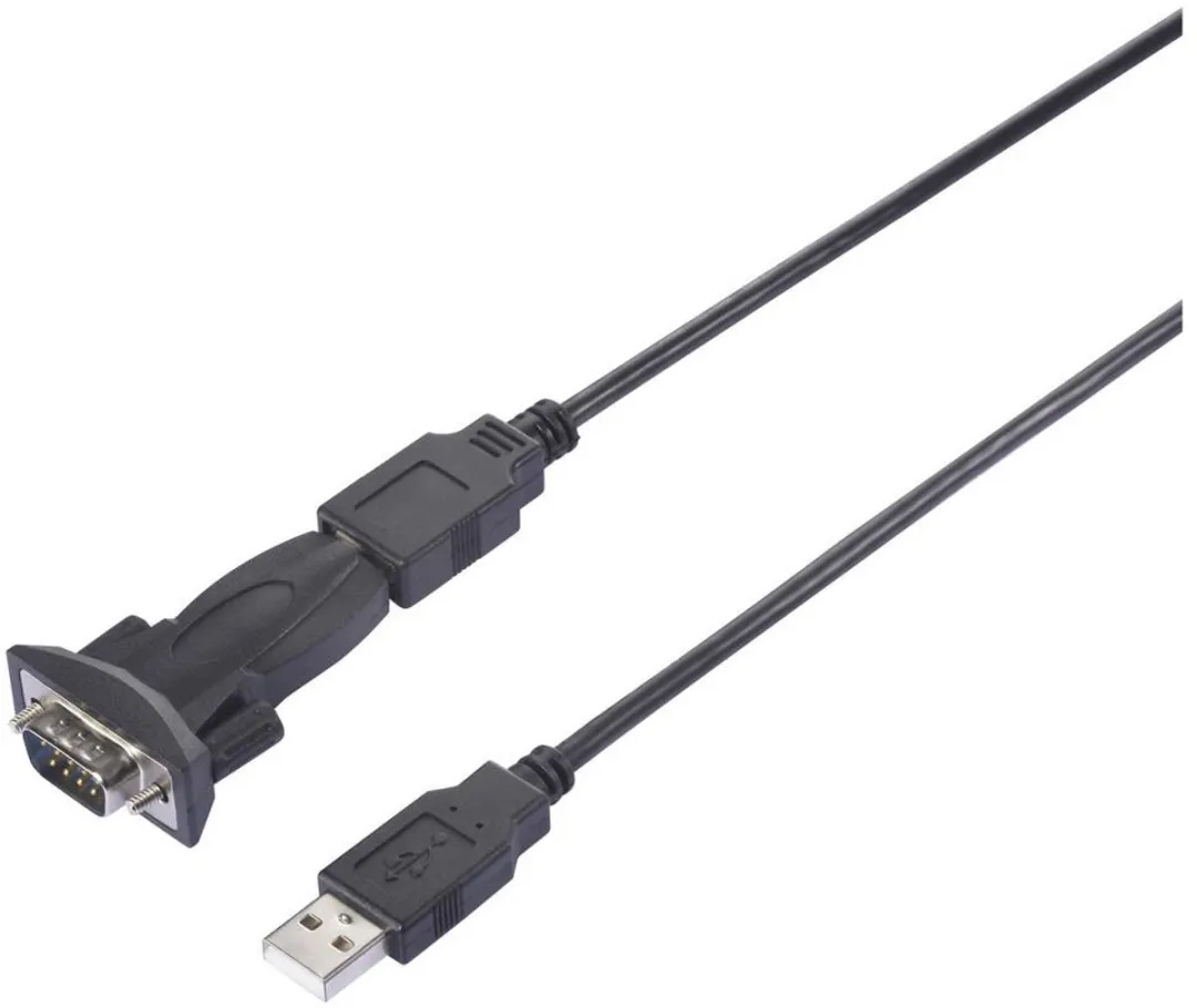 Renkforce USB naar RS232 Adapter RF-6801264 - 1m - Zwart