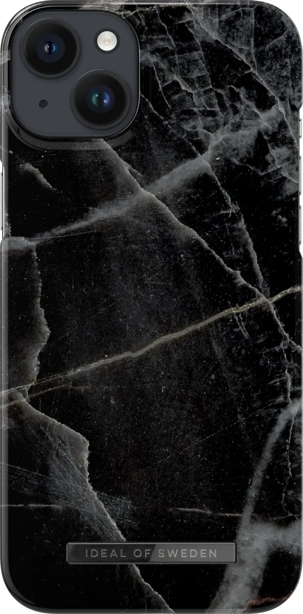 iDeal of Sweden iPhone 14 Plus Hoes Black Thunder Marble IDFCAW21-I2267-358
