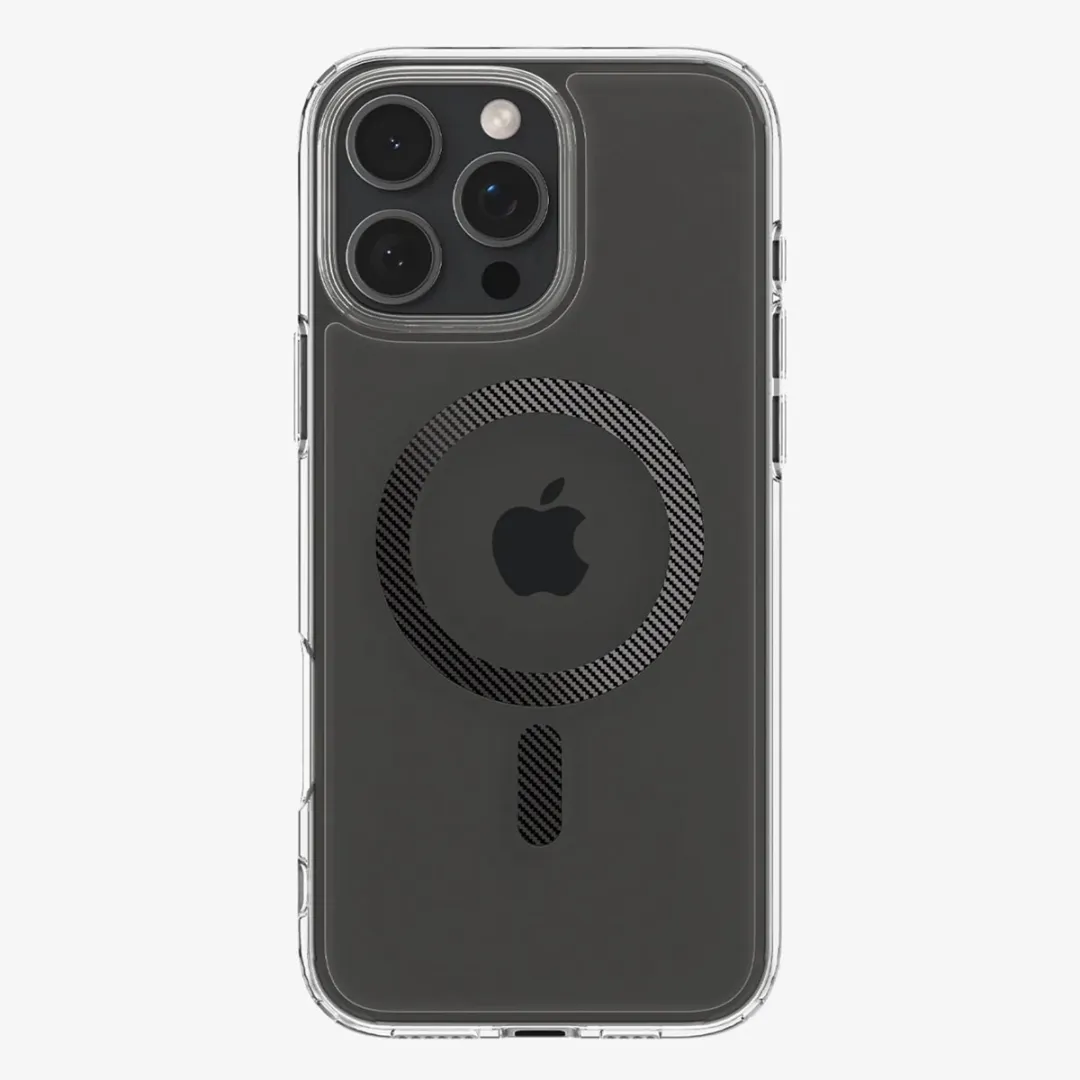 Spigen Ultra Hybrid MagSafe 12163 iPhone 16 Pro Max Hoesje - Transparant