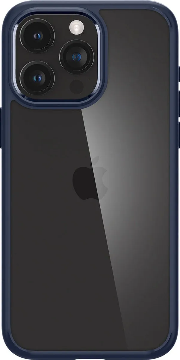 Spigen Ultra Hybrid ACS06573 Hoesje - iPhone 15 Pro Max - Donkerblauw
