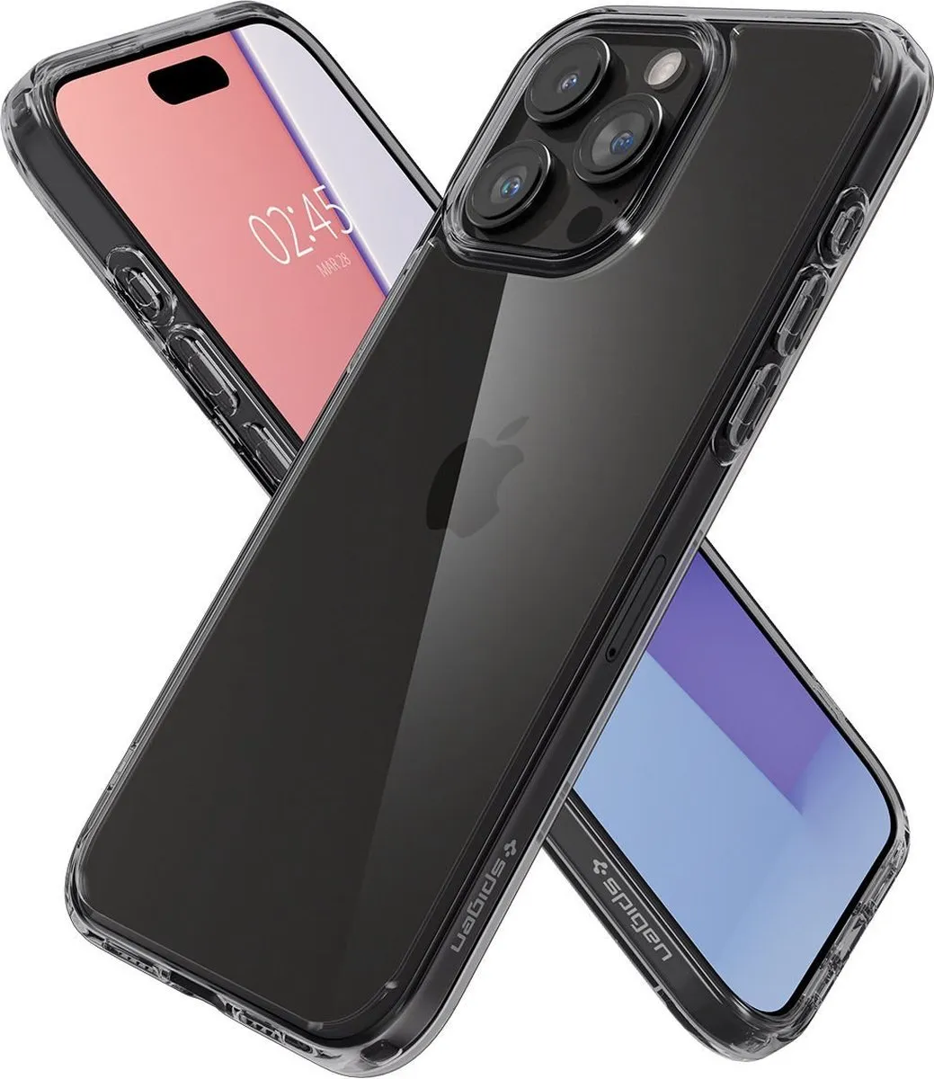 Spigen Ultra Hybrid Case ACS06575 - iPhone 15 Pro Max - Transparant - afbeelding 6 van 6