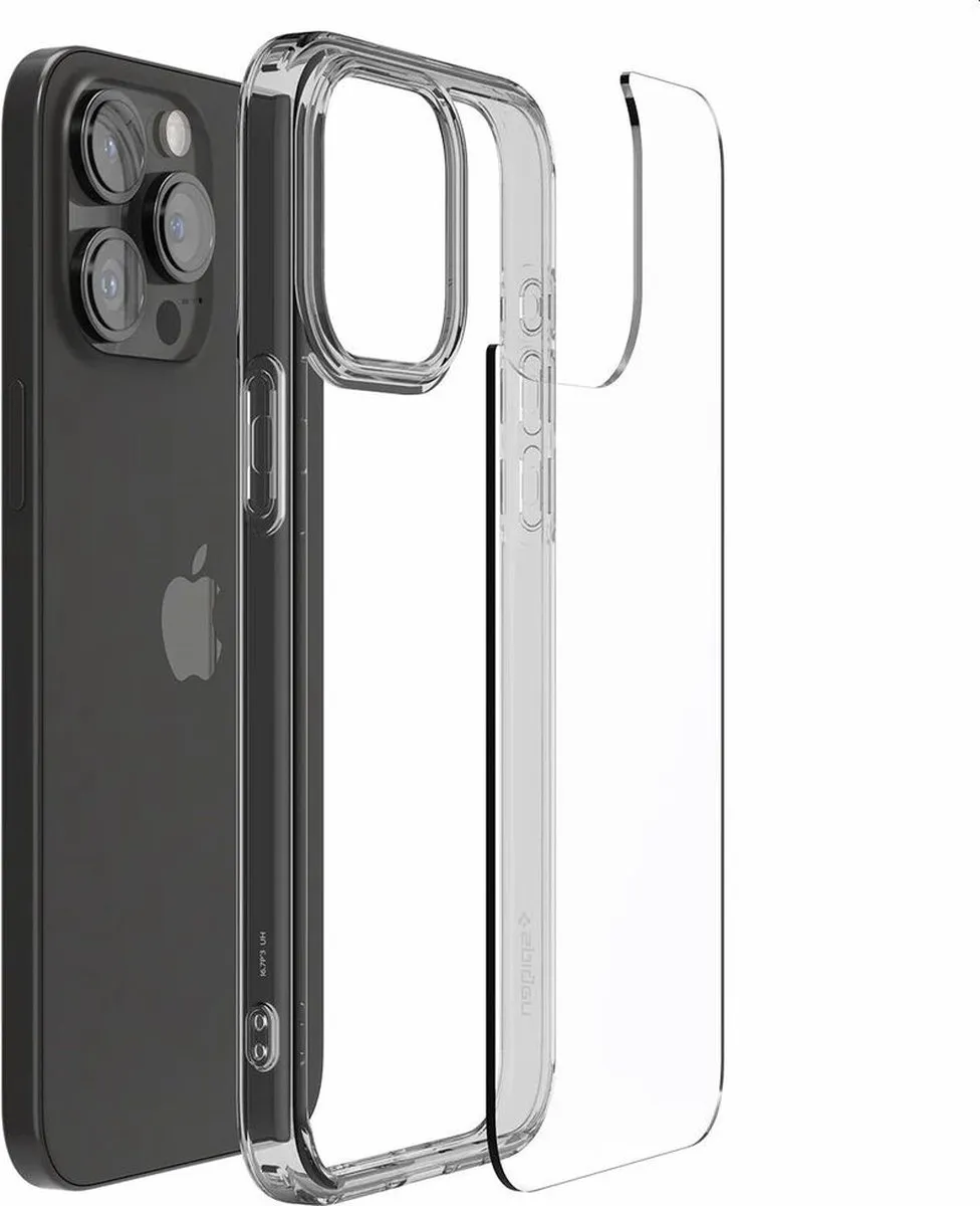 Spigen Ultra Hybrid Case ACS06575 - iPhone 15 Pro Max - Transparant