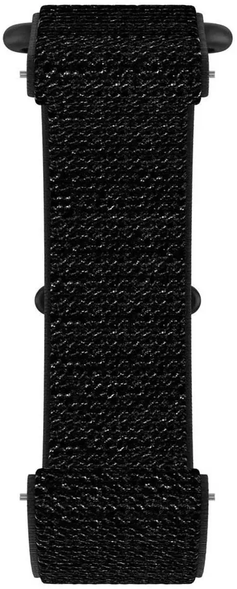 Polar Horlogebandje 20mm Hook & Loop - M/L - Zwart - afbeelding 2 van 4
