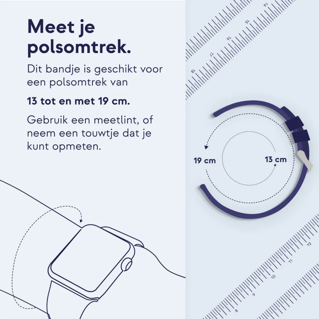 Apple Nike Sport Loop Band - 38/40/41/42mm Lichtgrijs