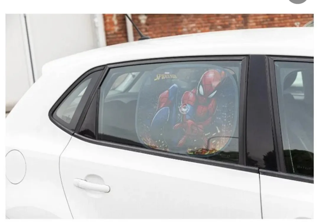 Marvel Spider-Man Auto Zonnescherm - 2 Stuks Meerkleurig
