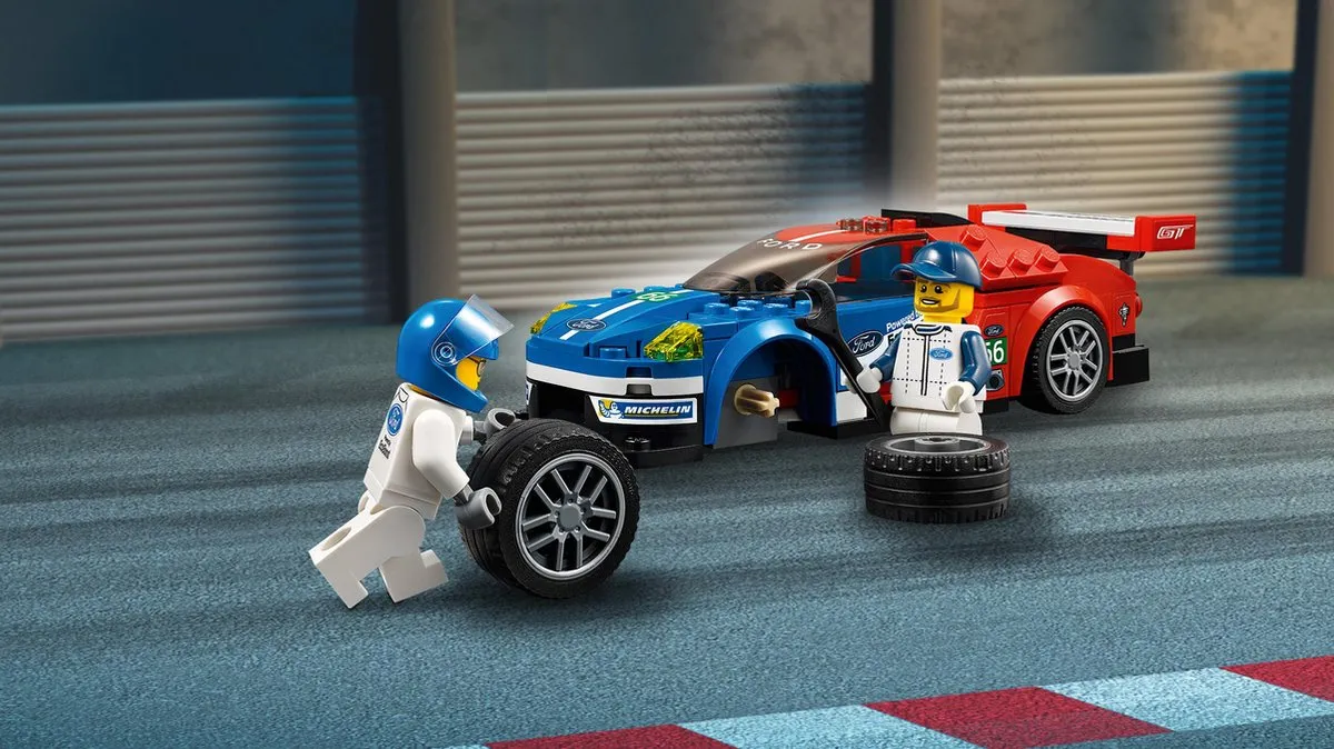 LEGO Speed Champions 75881 Ford GT & GT40 - 366 Stukken