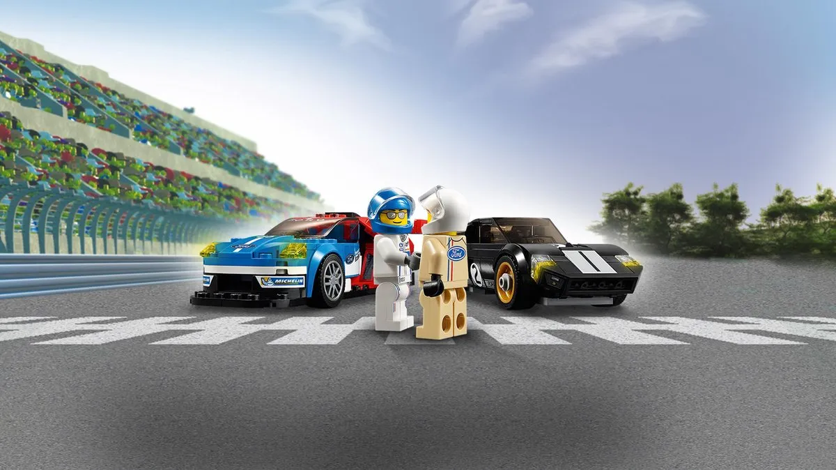 LEGO Speed Champions 75881 Ford GT & GT40 - 366 Stukken - afbeelding 6 van 6