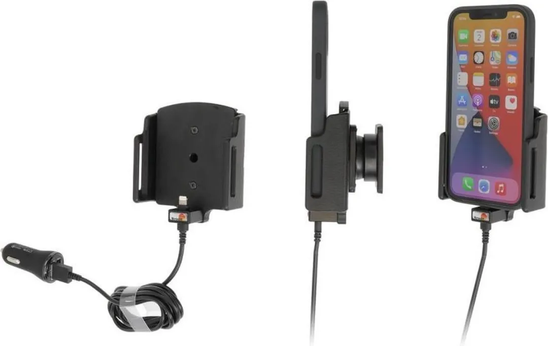 Brodit Verstelbare iPhone Houder 721237 - Zwart