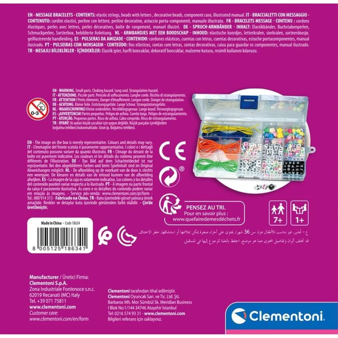Clementoni Crazy Chic Armbanden Meerkleurig - afbeelding 3 van 6
