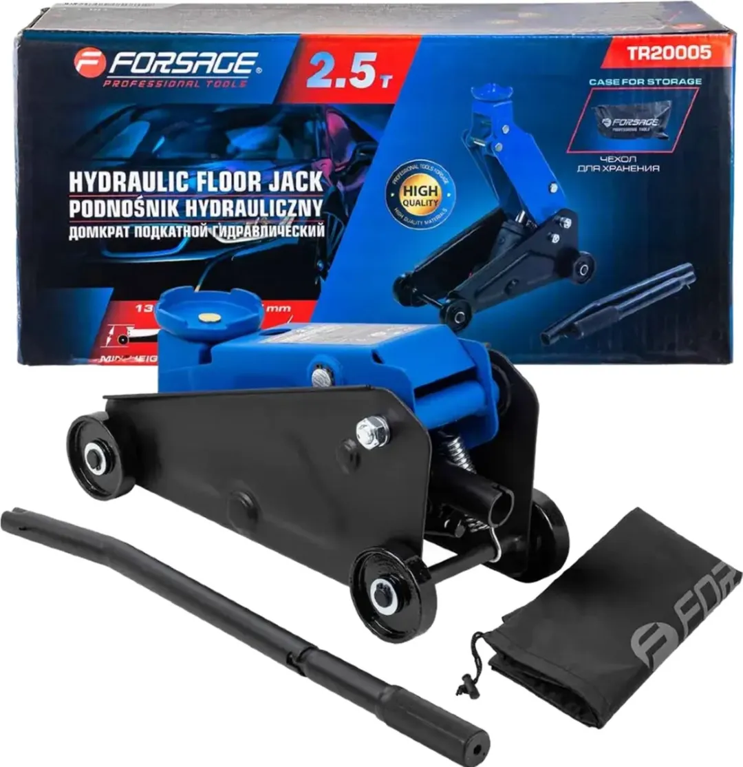 Forsage Hydraulische Puntkrik F-TR20005 2500KG - Rood/Blauw