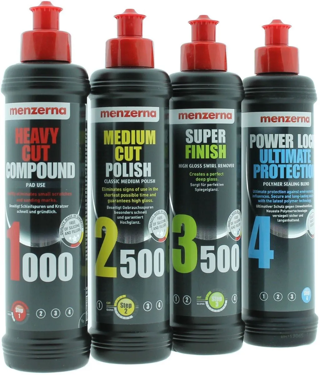 Menzerna Polijstmiddel Set 250ml