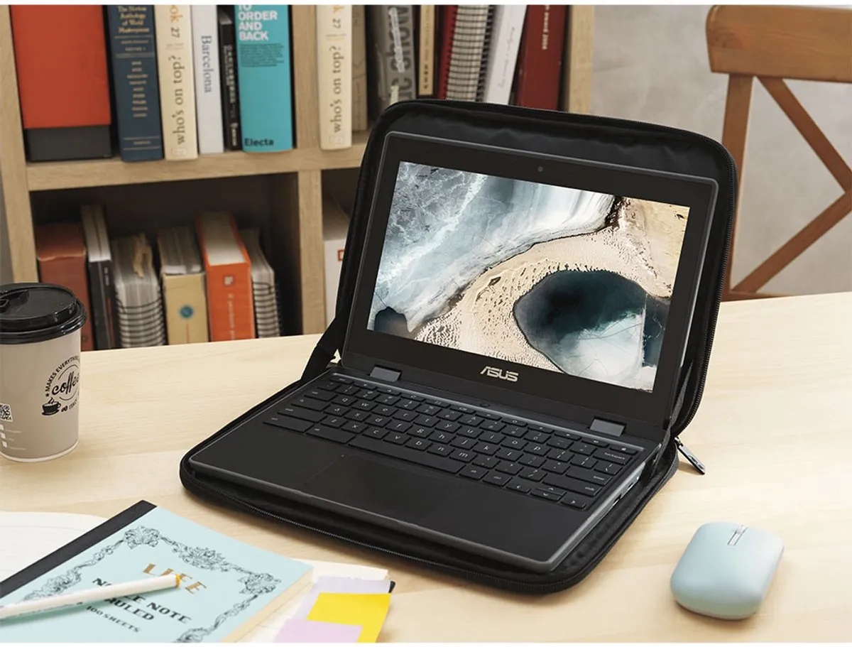 ASUS Sleeve 11.6 90XB07H0-BSL010 Laptophoes - 11.6" - Grijs - afbeelding 4 van 6