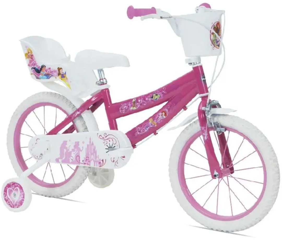 Disney Princess Fiets 16" - 1 Versnelling - Multicolor - afbeelding 3 van 3