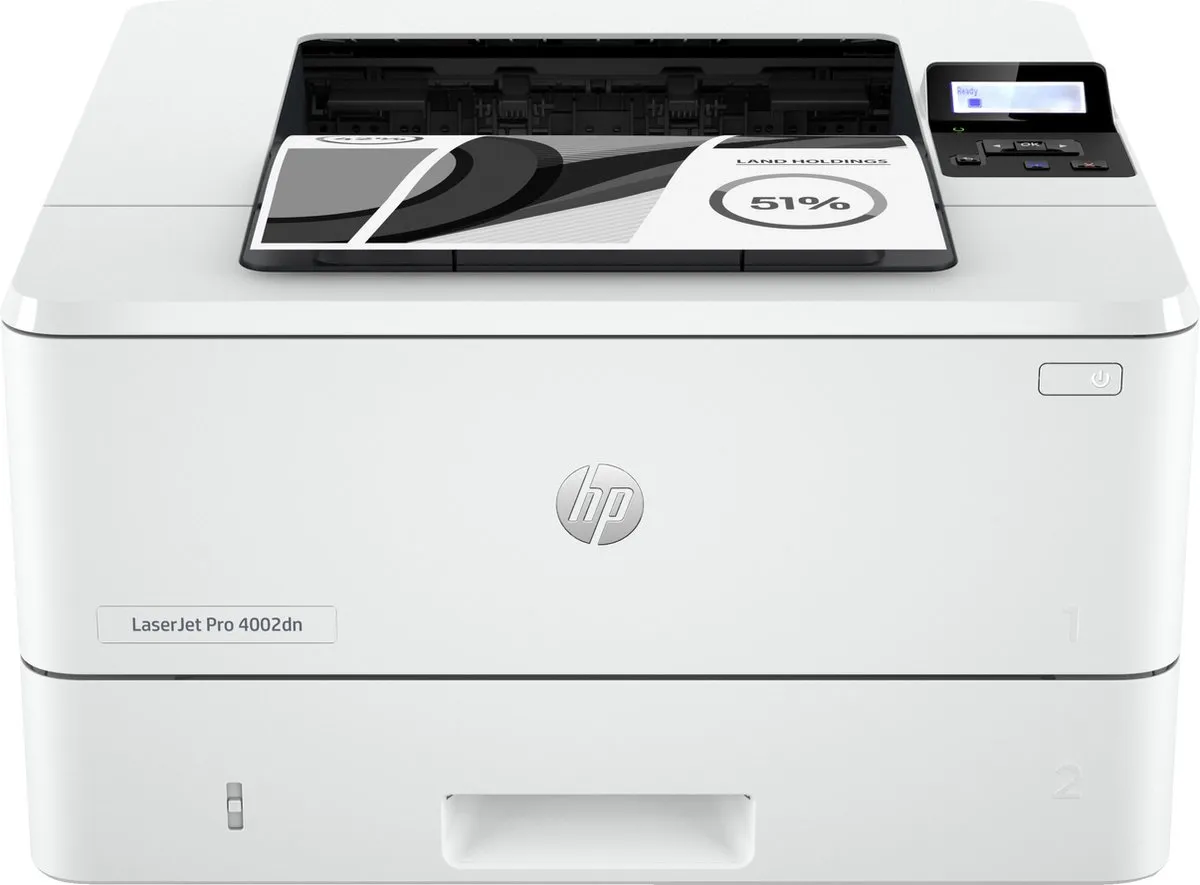 HP LaserJet Pro 4002dn Laserprinter - Wit