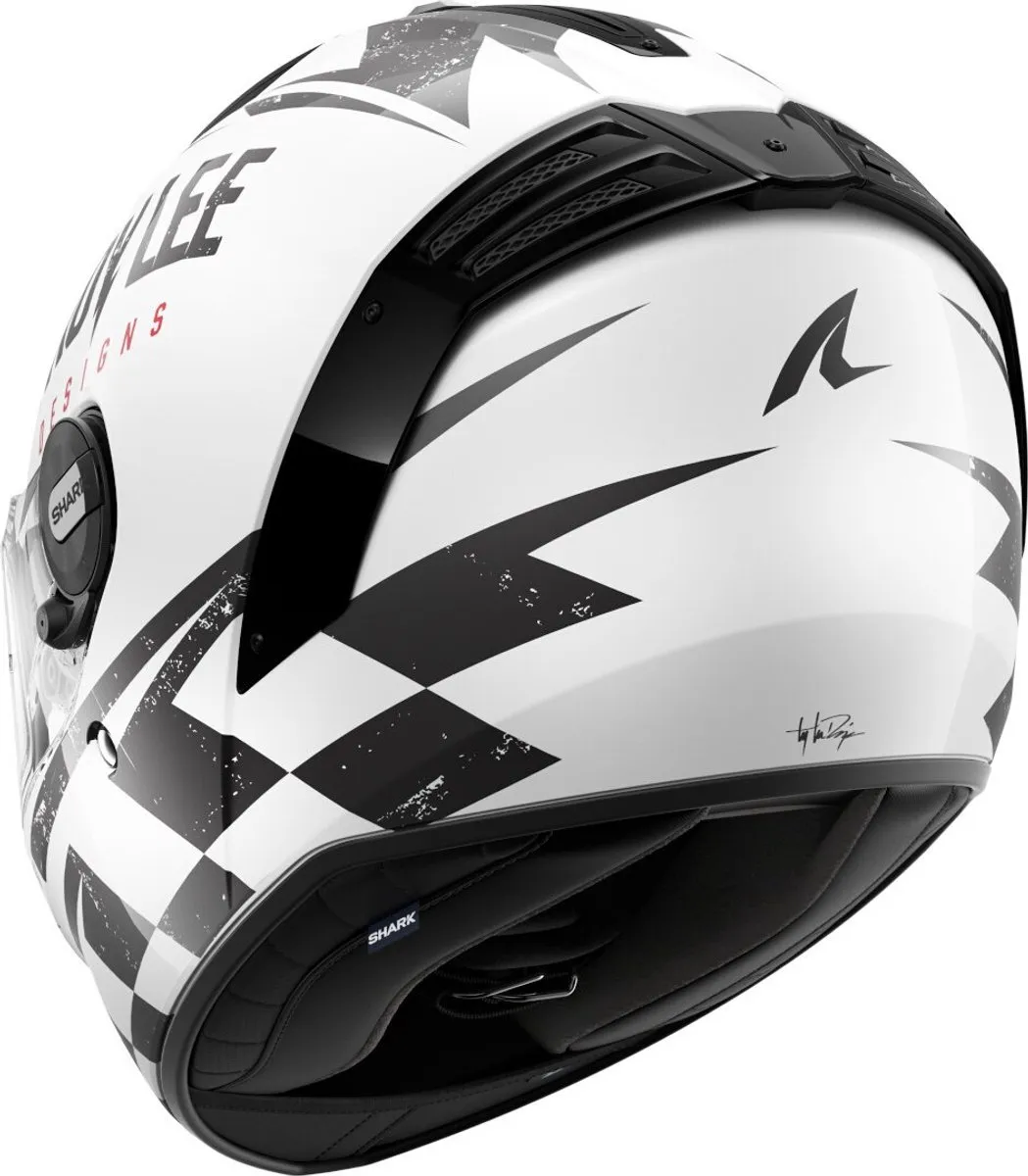 Shark Spartan RS Raceshop Helm - XXL - Wit/Zwart/Rood
