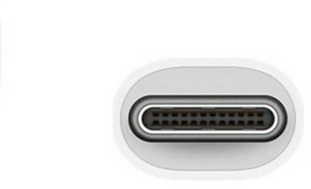 Apple USB-C naar VGA Adapter MJ1L2ZM/A - Wit