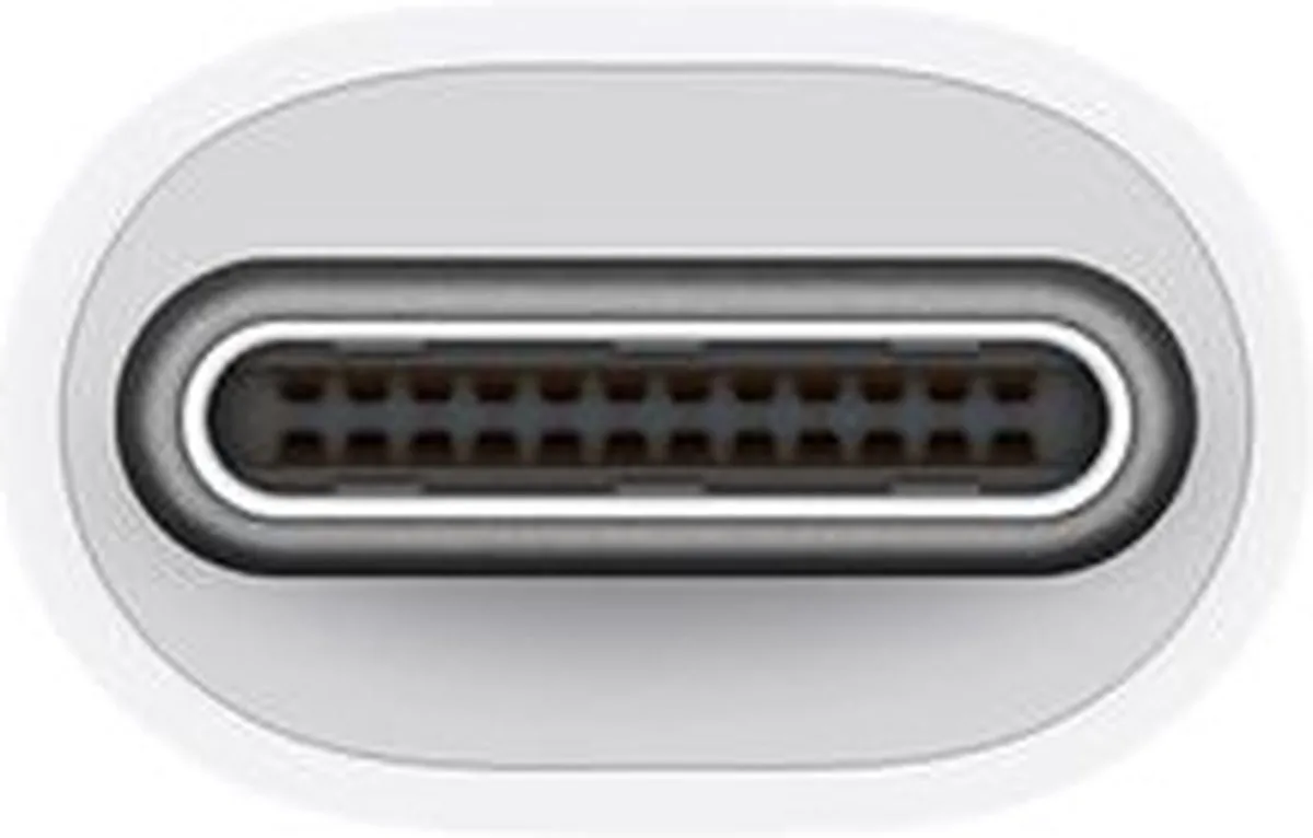 Apple USB-C naar VGA Adapter MJ1L2ZM/A - Wit - afbeelding 6 van 6