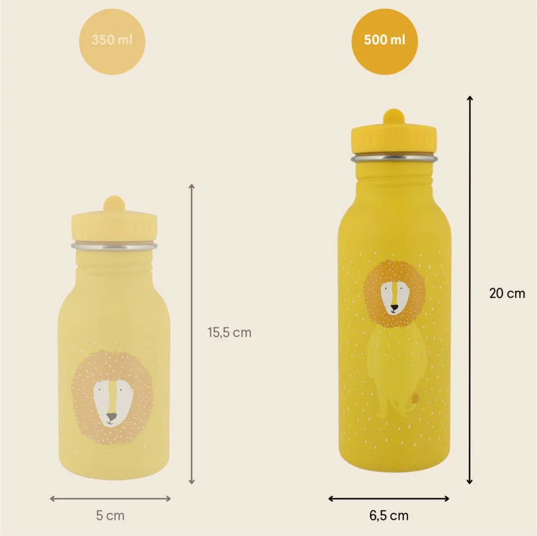 Trixie Mr. Lion RVS Waterfles 500ml - Geel