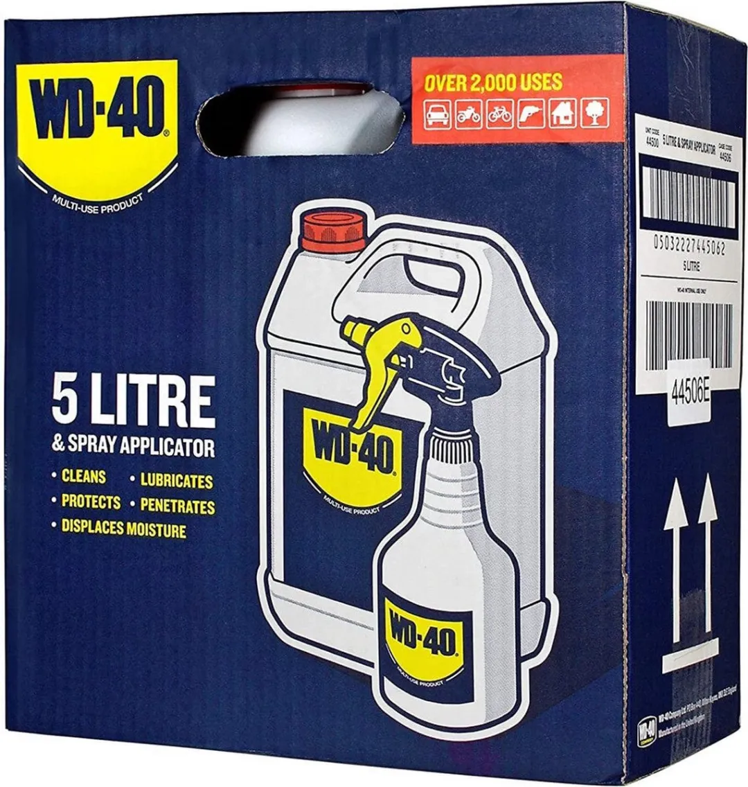 WD-40 - Multi-Use Product - 5L Jerrycan - Met Gratis Spuitfles