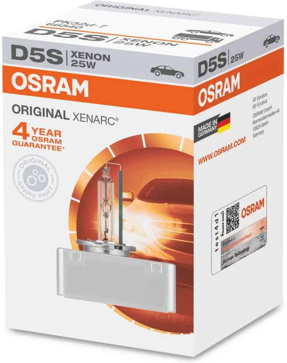 Osram D5S Xenon Original Line 25W