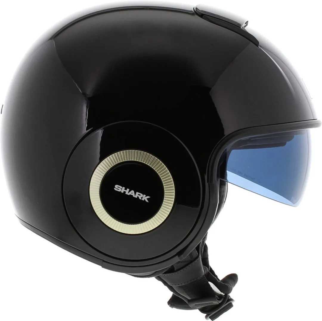 Shark Nano Blank BLK Jethelm - XS