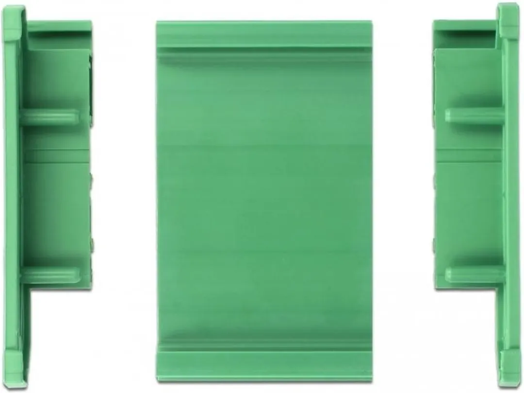 Delock DIN-rail Zijkap 4 Stuks