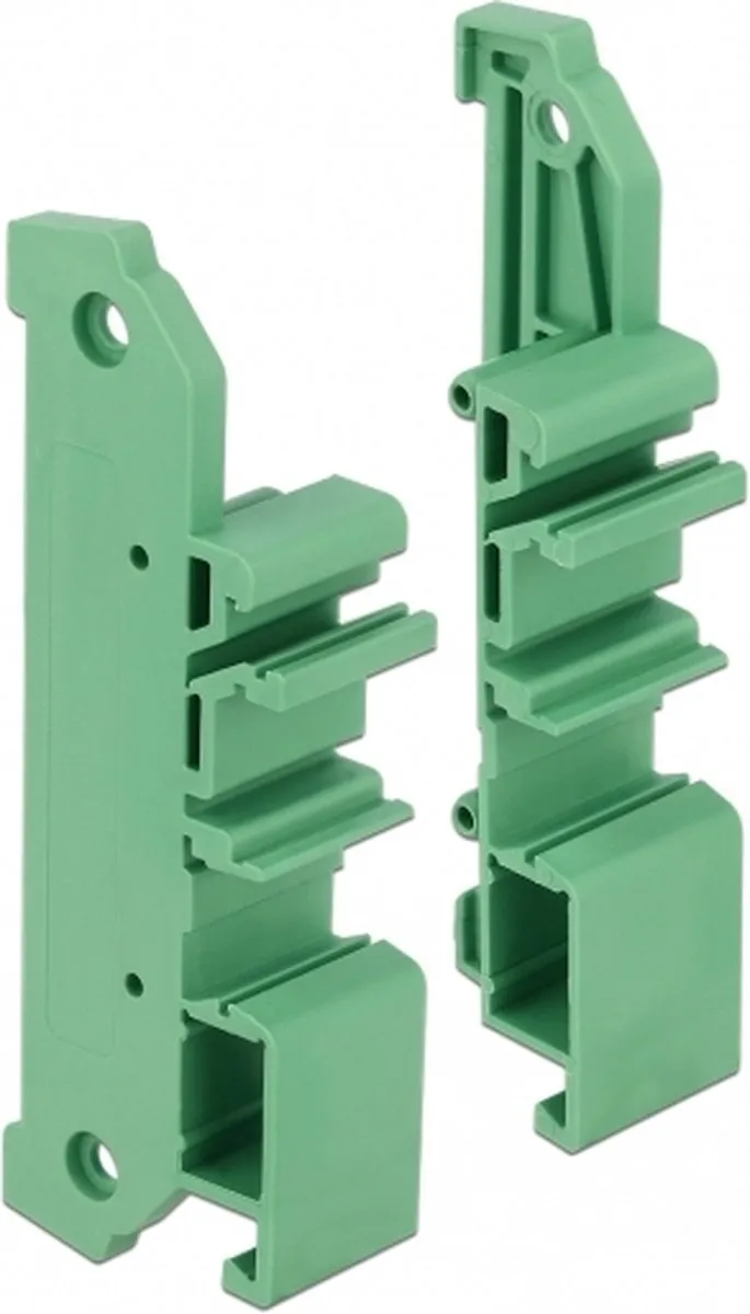Delock DIN-rail Zijkap 4 Stuks