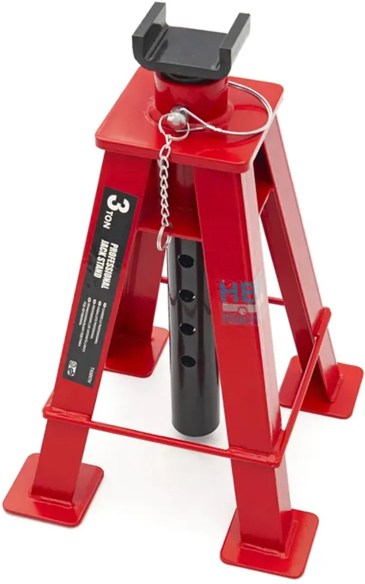 HBM Machines 3 Ton Heavy Duty Assteun 480-740mm - Rood
