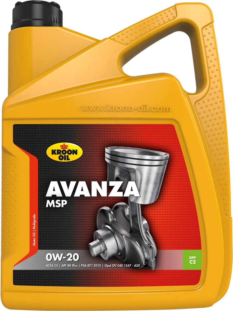 Kroon-Oil Avanza MSP 0W-20 Motorolie