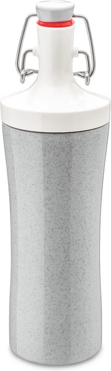 Waterfles, 425 ml, Organic Grijs - Koziol | Plopp To Go