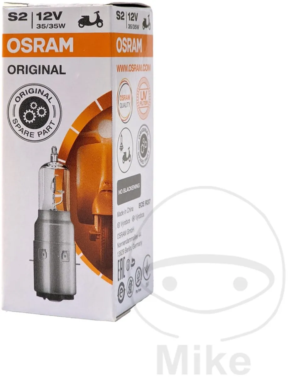 Osram BA20D S2 Halogeenlamp