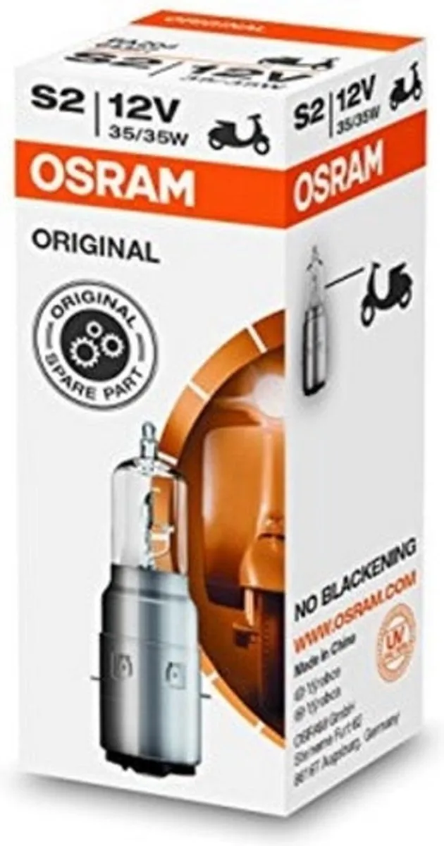 Osram BA20D S2 Halogeenlamp - 1 Stuk