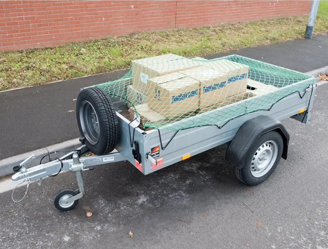 Silverline Laadnet Elastiek 45x45mm - 1.5x2.2m Groen