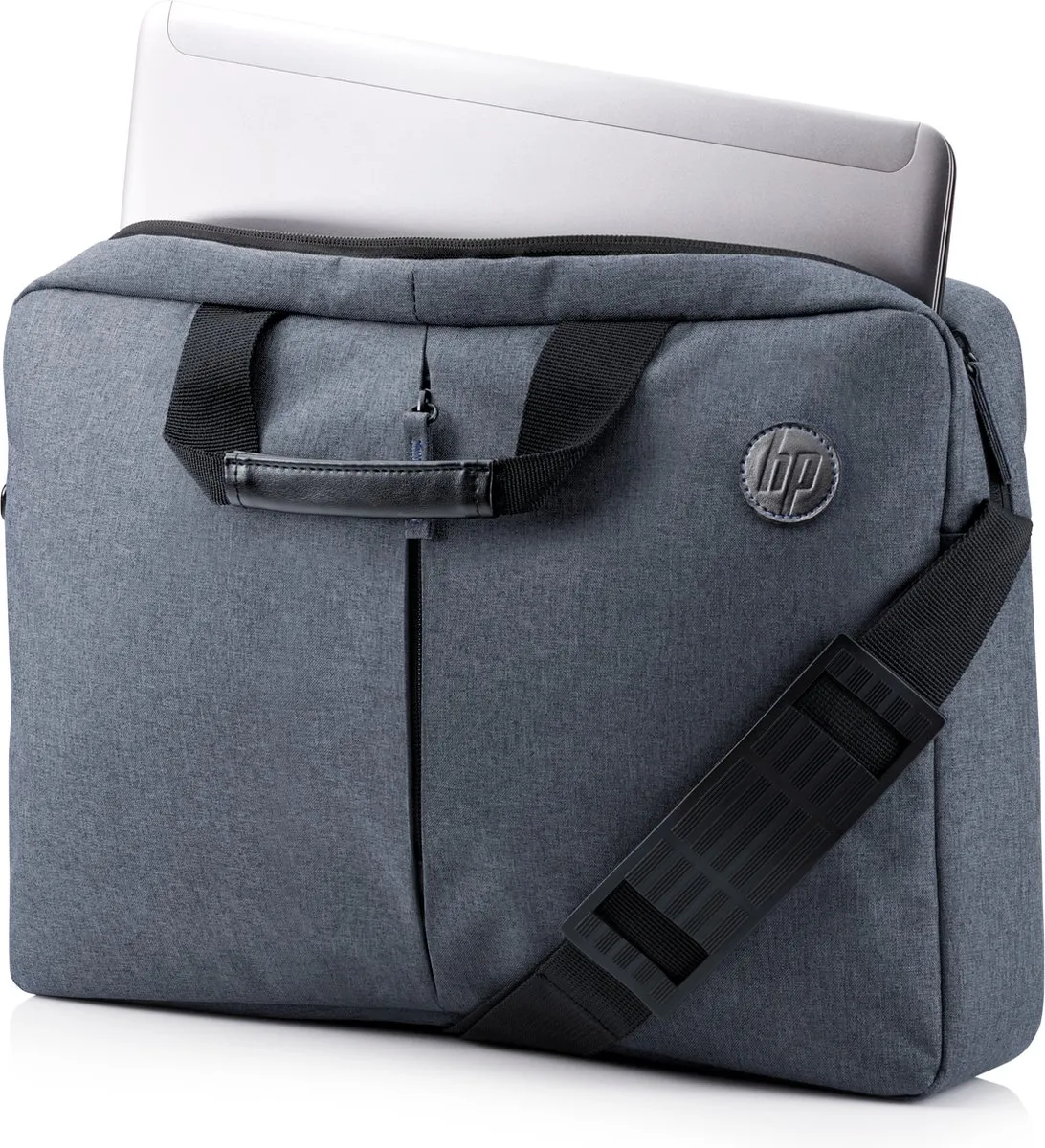 HP Essential Topload 15.6" Laptoptas - 3 Vakken - Zwart - afbeelding 3 van 6