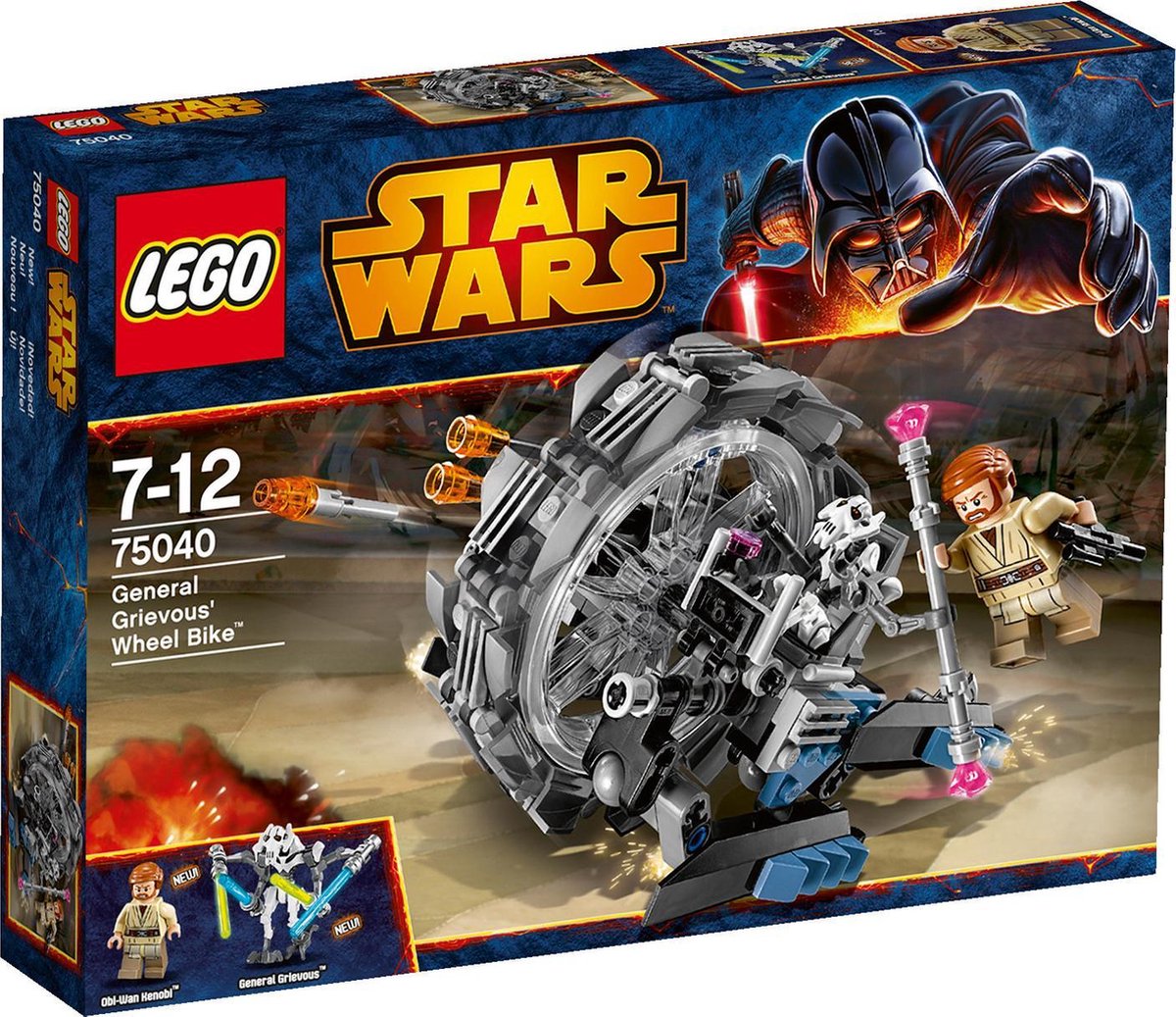 LEGO Star Wars General Grievous' Wheel Bike - 75040
