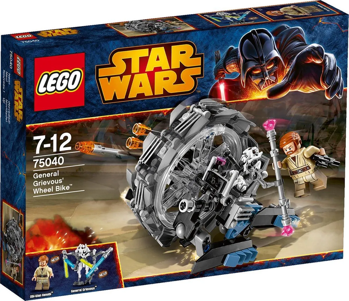LEGO Star Wars General Grievous' Wheel Bike 75040 - 261 Stukken