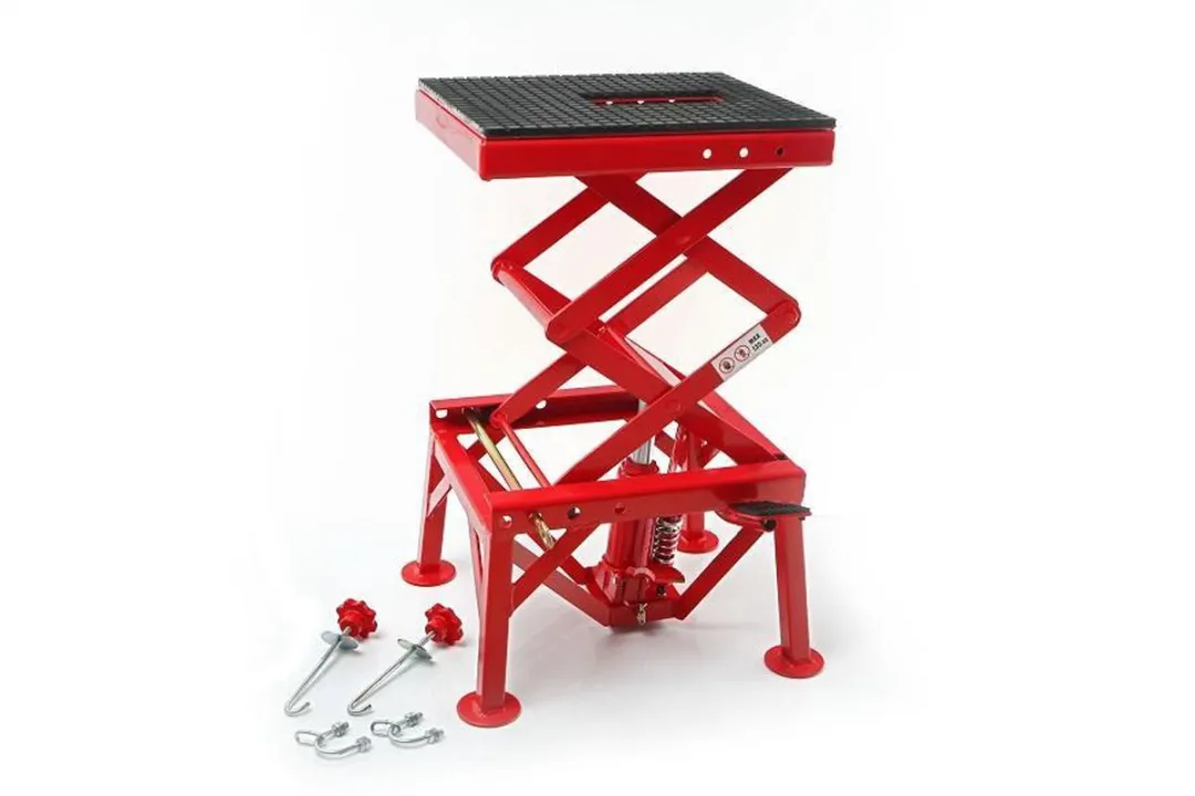 HBM Motorheftafel 50 - 200 kg - Rood - afbeelding 2 van 3