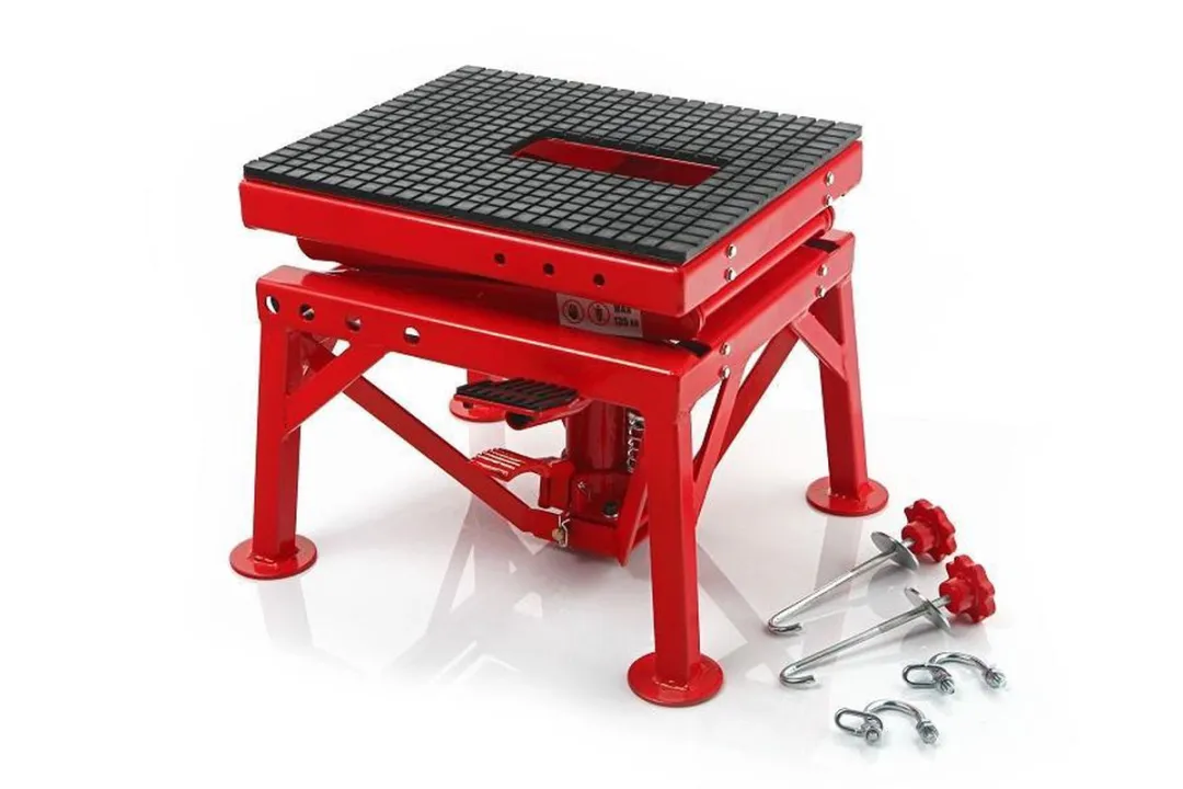 HBM Motorheftafel 50 - 200 kg - Rood - afbeelding 3 van 3